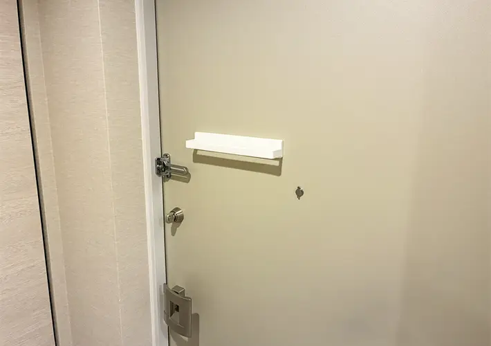 タオルバーの活用写真（撮影：grapeライフハック編集部）