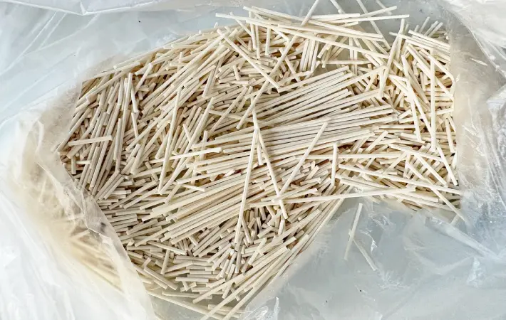 細かくしたそうめんの画像（撮影：エニママ）