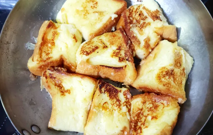 焼き色がついた画像（撮影：エニママ）
