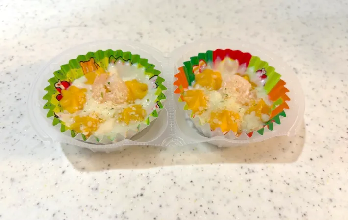 弁当用グラタンの画像（撮影：エニママ）