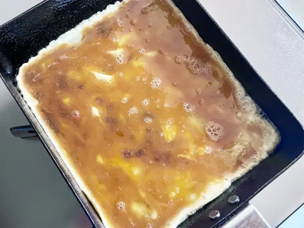 玉子焼きの画像（撮影：エニママ）
