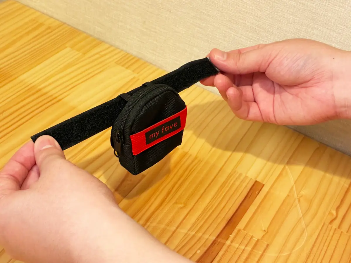 ぬいぐるみ用ミニリュックの活用写真（撮影：grapeライフハック編集部）