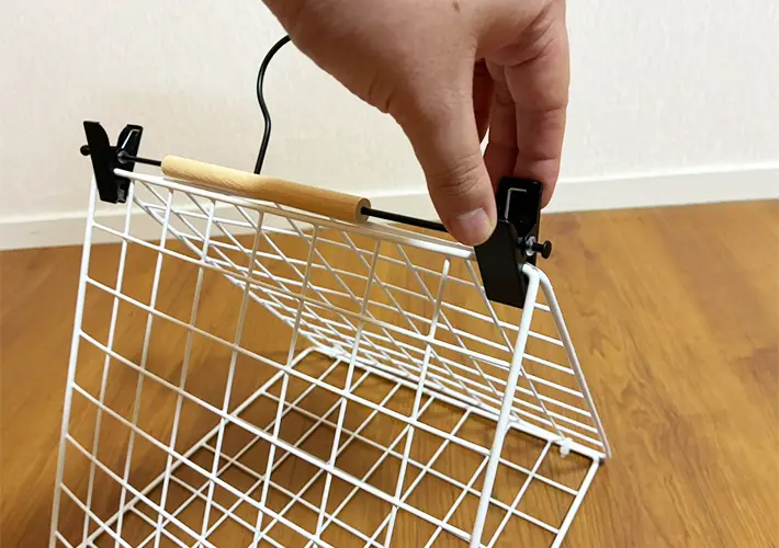 ワイヤーネットの活用写真（撮影：grapeライフハック編集部）