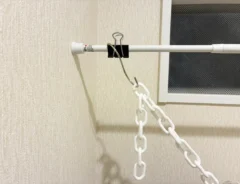 ダイソーのチェーン活用写真（撮影：grapeライフハック編集部）