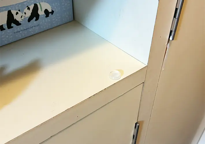 クッションシールの活用写真（撮影：grapeライフハック編集部）