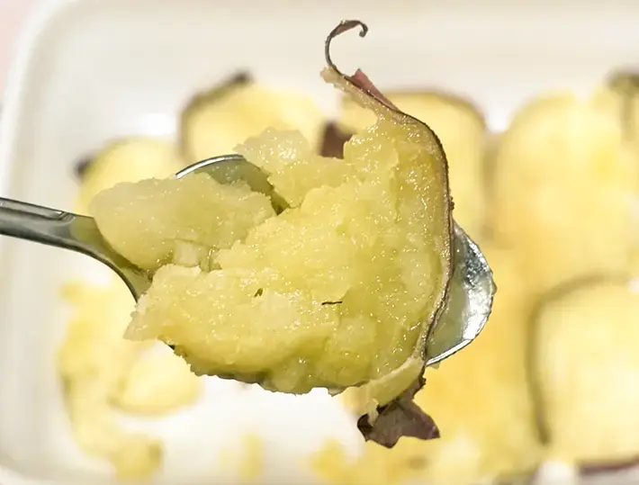 トロトロのサツマイモの写真（撮影：grapeフード編集部）