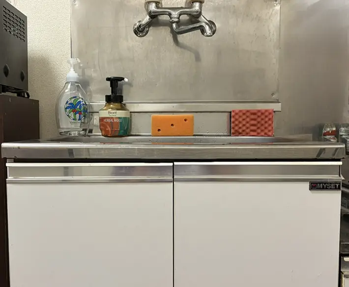 キッチンの写真（撮影：grapeライフハック編集部）