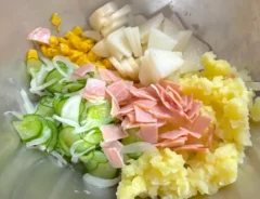 梨のポテトサラダ