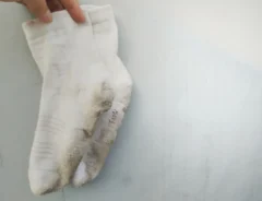 汚れた靴下