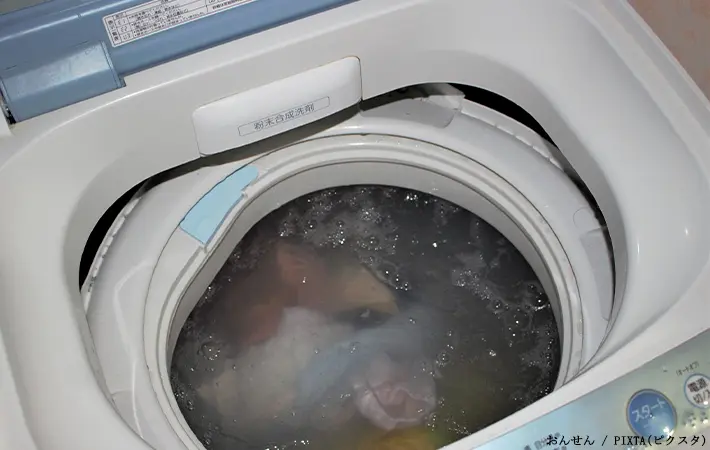 洗濯中のイメージ写真