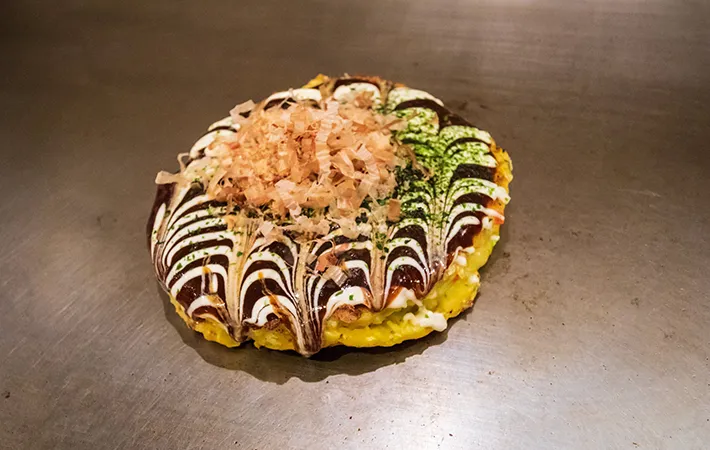 お好み焼きの写真