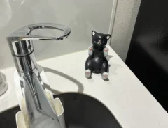 キッチンに置いたアニマルホルダー（撮影：grapeライフハック編集部）