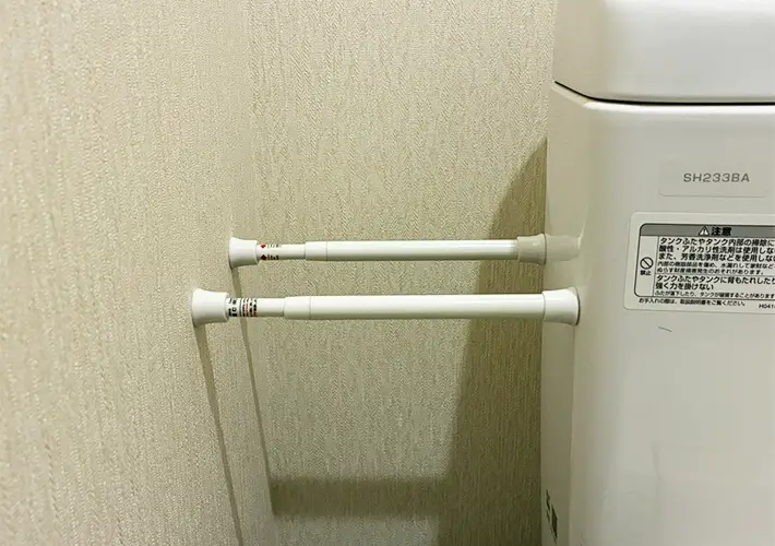 ミニブロックの活用写真（撮影：grapeライフハック編集部）
