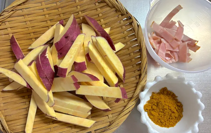 材料の画像（撮影：エニママ）