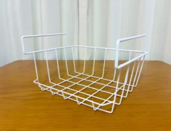 ワイヤーバスケットの活用写真（撮影：grapeライフハック編集部）