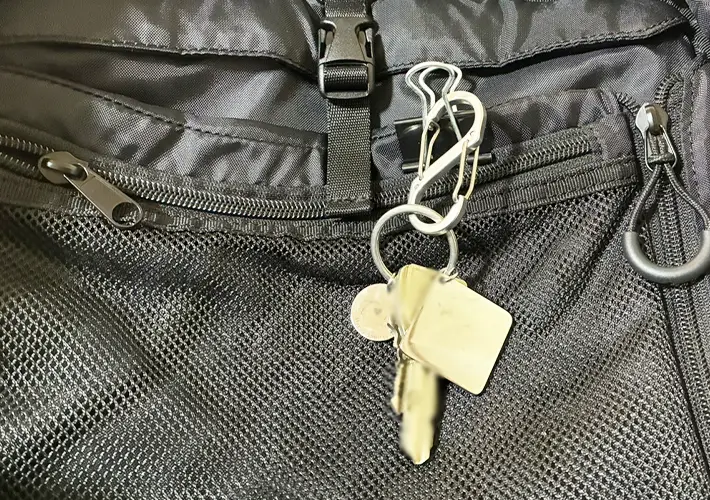 ダブルクリップの活用写真（撮影：grapeライフハック編集部）