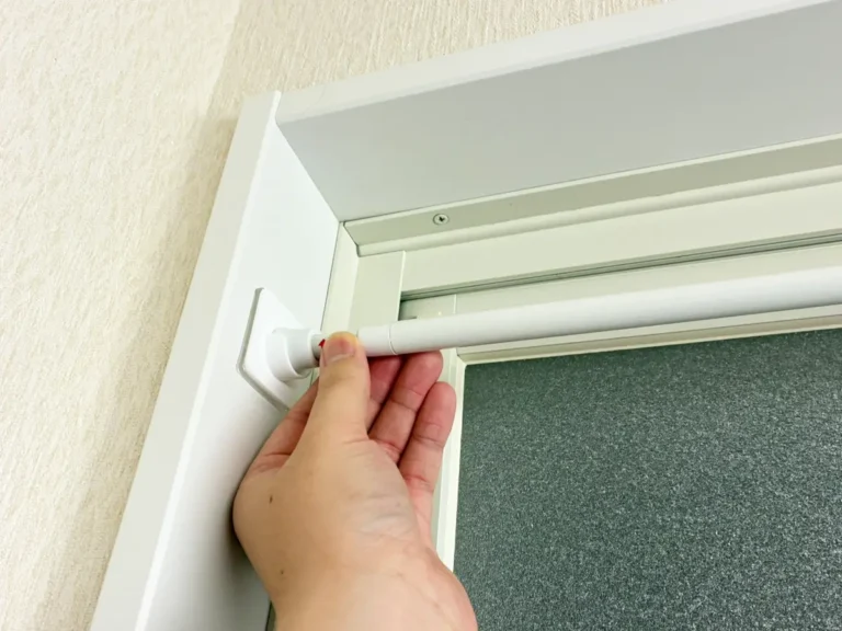 つっぱり棒の活用写真(撮影:grapeライフハック編集部)