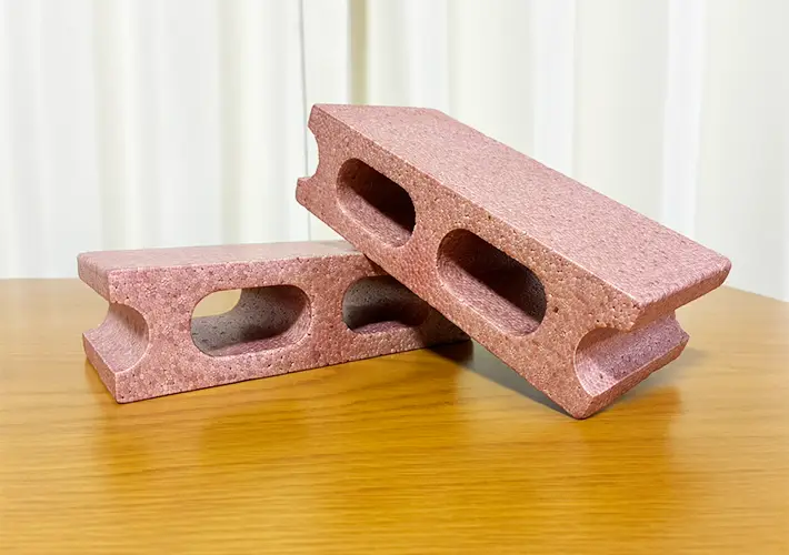 ミニブロックの活用写真（撮影：grapeライフハック編集部）