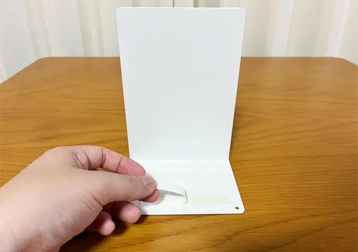 ブックエンドの活用写真（撮影：grapeライフハック編集部）