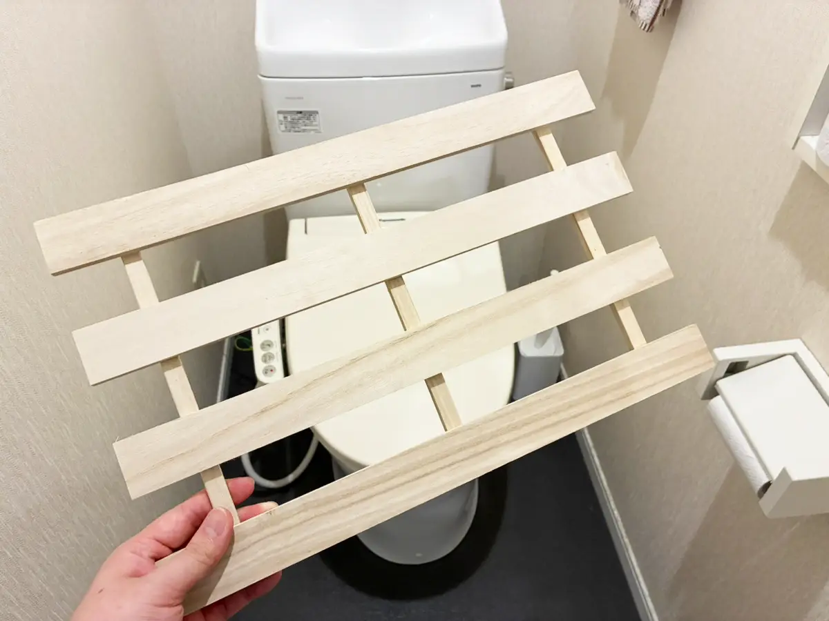 すのこの活用写真(撮影:grapeライフハック編集部)