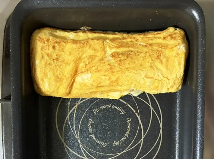 玉子焼きの写真（撮影：grapeフード編集部）