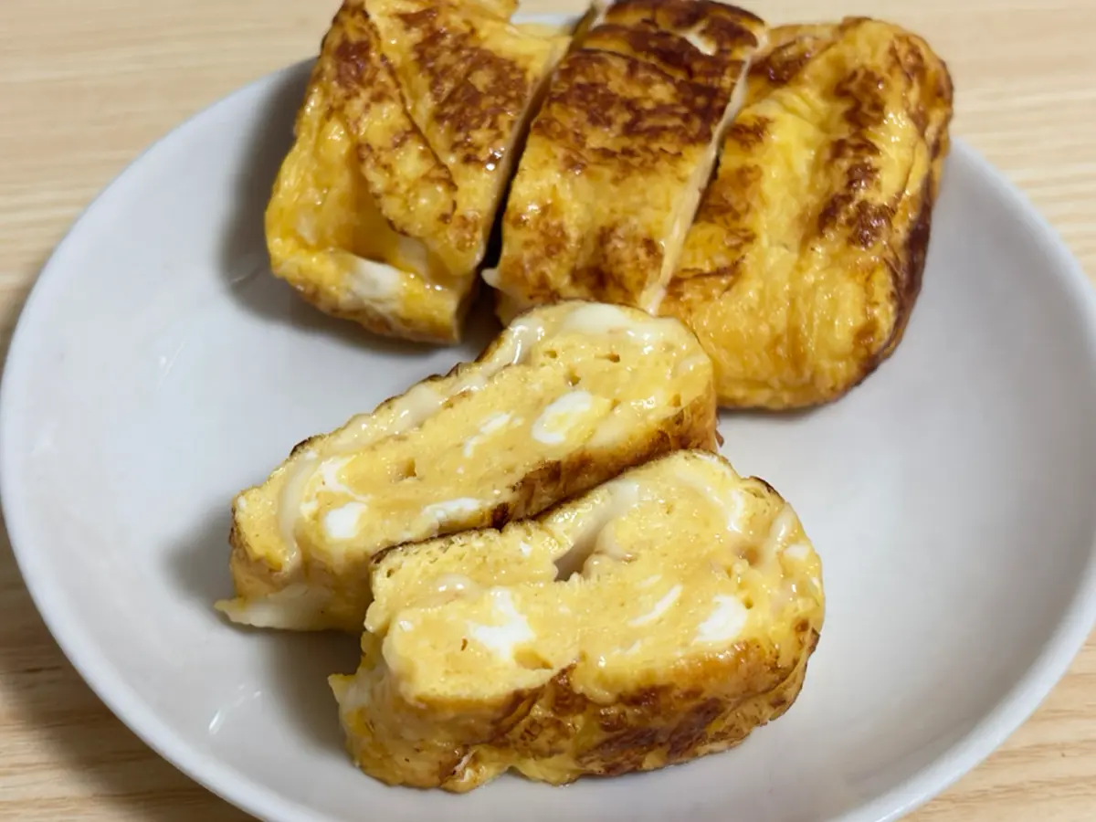 玉子焼きの写真（撮影：grapeフード編集部）