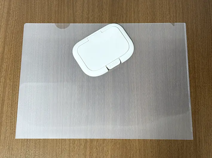 ウェットシートの蓋の画像