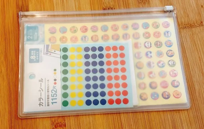 『無印良品 クリアケース』の使用写真（撮影：キジカク）