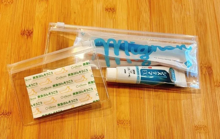 『無印良品 クリアケース』の使用写真（撮影：キジカク）