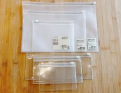 『無印良品 EVAケース・ファスナー付』の写真（撮影：キジカク）