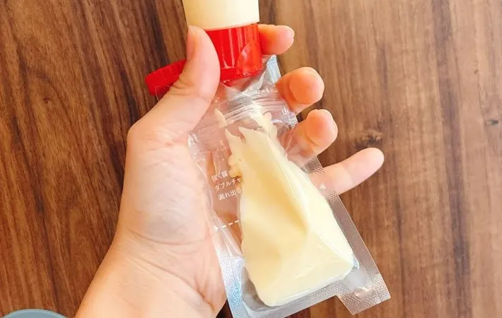 『無印良品 チャック付き調味料用小分け袋』の使用写真（撮影：キジカク）