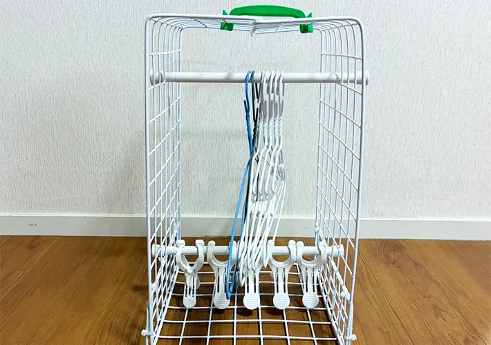 ワイヤーネットの活用写真（撮影：grapeライフハック編集部）