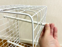 ワイヤーネットの活用写真（撮影：grapeライフハック編集部）