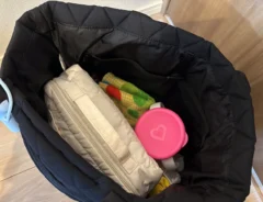 「これだけ入れてもまだ余裕！」　子供とのお出かけに使いたいノースフェイスのトート