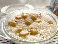 『栗ごはん』は炊飯器じゃなくてレンチン！　耐熱ガラス容器なら電子レンジでもふっくら炊ける