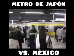 日本とメキシコの電車の乗降風景が、あまりに違いすぎて唖然！