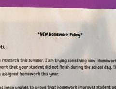 小学校の先生が配った『宿題について』のプリントに、母娘感動！書かれていたのは…