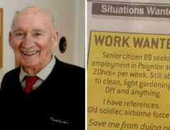 「退屈で死にそうな私を助けて」新聞に求職広告を出した８９歳のおじいちゃん