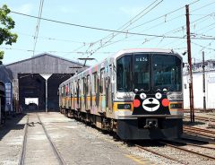 銀座線を引退した01系が九州に　くまモンと走る勇姿を見るため、いざ熊本へ！