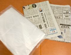 「新聞とゴミ袋ってすげー！」警視庁が誰でも作れる防寒対策を公開！