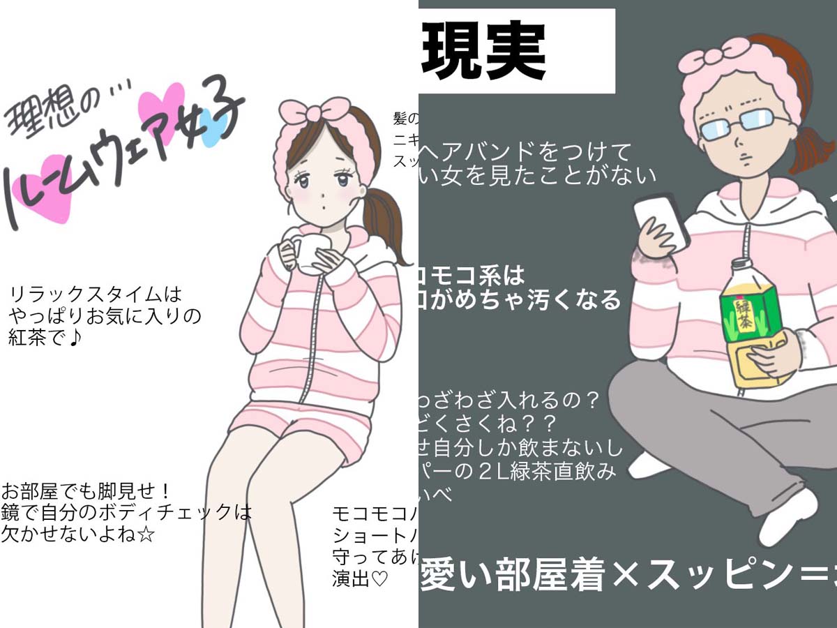 女子 の 部屋 現実