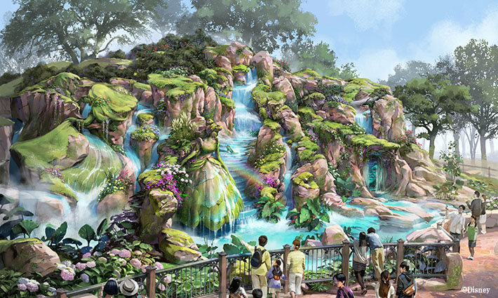魔法の泉が導く世界 東京ディズニーシー新エリアを発表 気になる名前は Grape グレイプ
