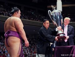 トランプ大統領が投稿した『相撲PV』に海外から反響　「なんてクールなレスリングだ！」