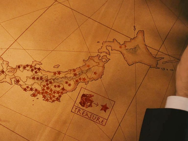 日本各地に眠る 宝の地図 を発見した教授 こ これは よく見ると 1 Grape グレイプ