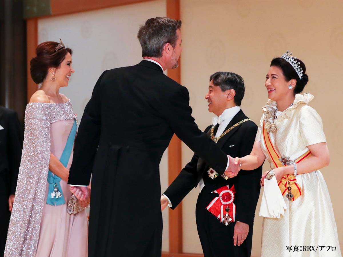両陛下とデンマーク皇太子ご夫妻が 笑顔になった理由 素敵 と話題に Grape グレイプ