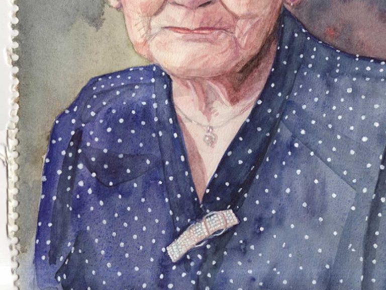 高校生が描いた 祖母の笑顔 に２６万人が感動 絵で初めて泣いた いいおばあちゃん Grape グレイプ
