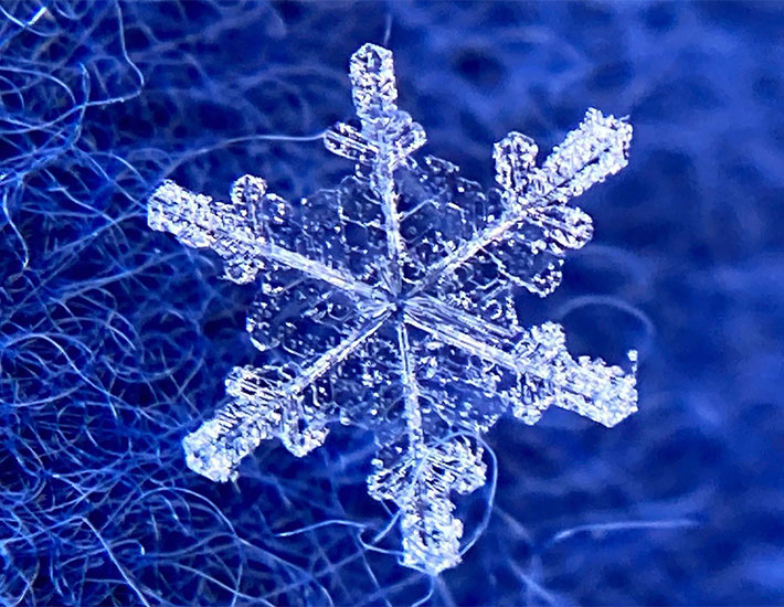 雪の結晶 をスマホで撮るには 気象学者の投稿が話題 コレはやってみたい Grape グレイプ