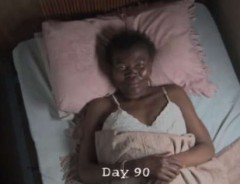 HIVにかかりやせ細っていく女性の動画。だが、この女性の動画には秘密があった…