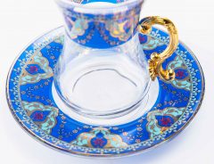 お茶をいれると感動ものの美しさ　大人気トルコのガラス食器にチャイグラスが登場！