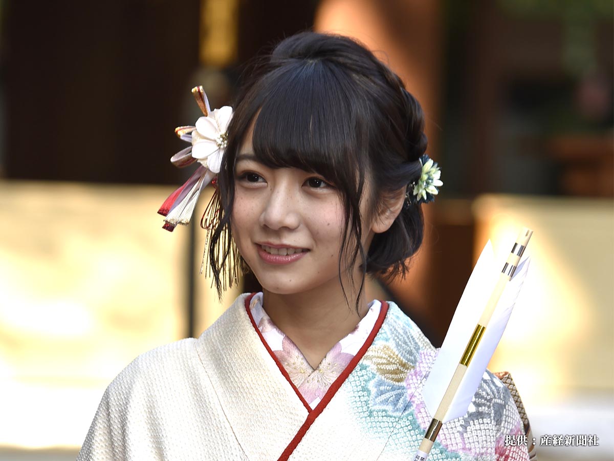 ゆかりある乃木神社で成人式をおこなった乃木坂４６の北野日奈子
